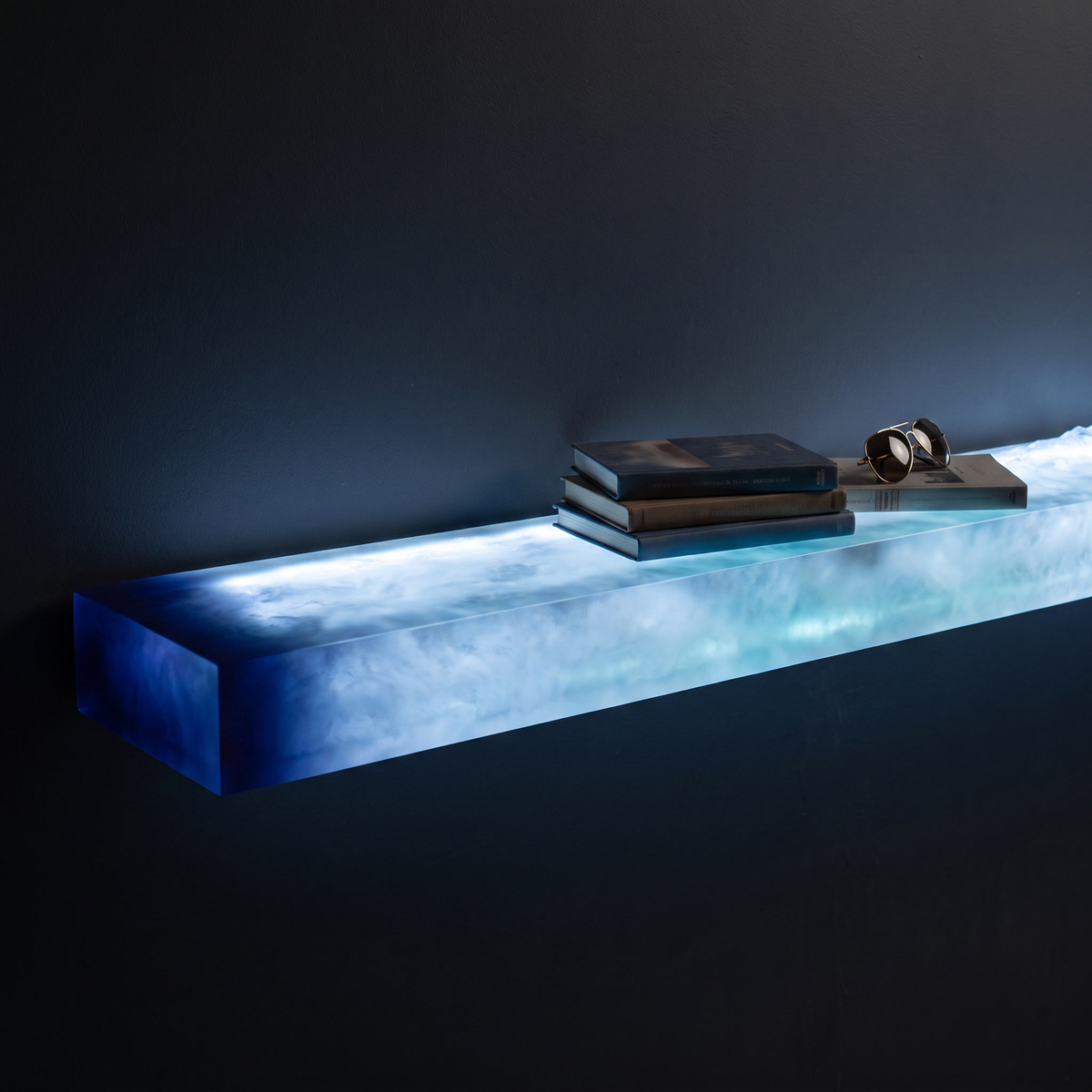 AFTERBURN™ The Jet Trail Shelf — Blue Flame