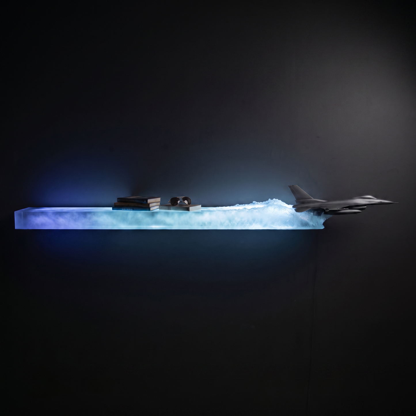 AFTERBURN™ The Jet Trail Shelf — Blue Flame